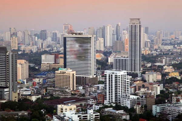 Bangkok manzarası cityscape — Stok fotoğraf