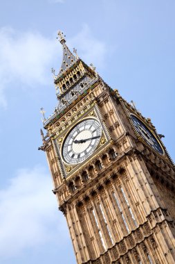 Close up of Big Ben clipart