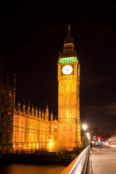 Big Ben a Westminster Bridge — Stock fotografie