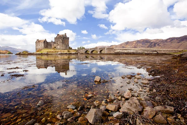 Castillo de Eilean Donan, Highland Escocia — Foto de Stock