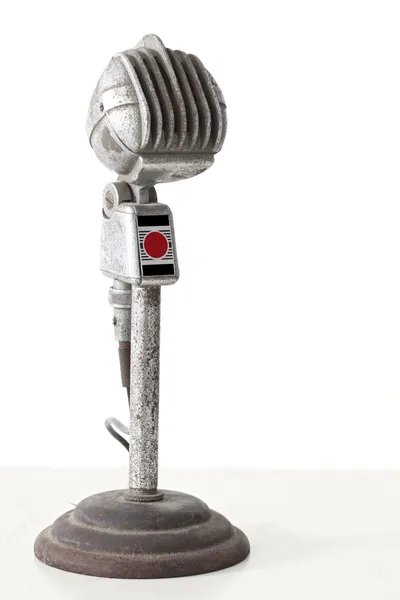 Vintage μικρόφωνο — Φωτογραφία Αρχείου