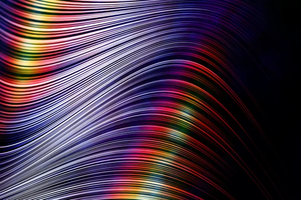 Lignes abstraites colorées pour le fond — Photo
