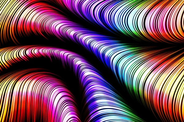 Kleurrijke abstracte lijnen voor achtergrond — Stockfoto