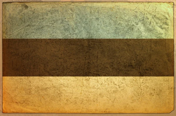 Yaşlı kağıt dokusu üzerinde bayrak — Stok fotoğraf
