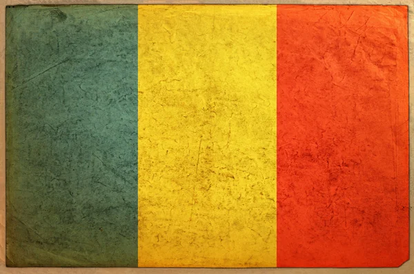 Прапор на старій текстурі паперу — стокове фото