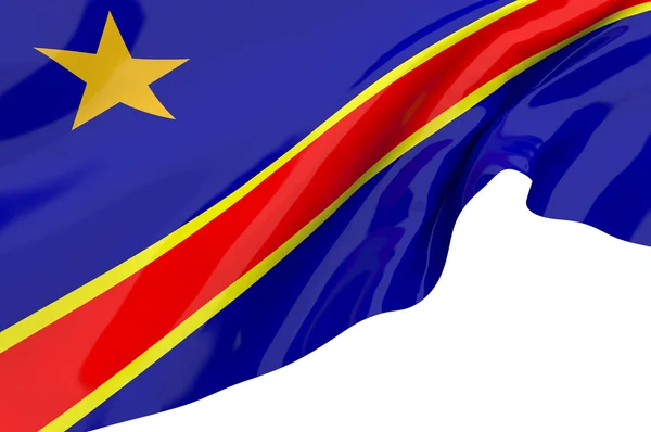 Флаги ДРК — стоковое фото