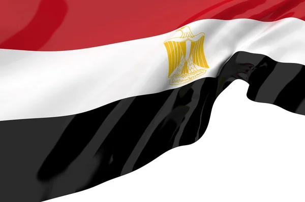 Bandeiras do Egito — Fotografia de Stock