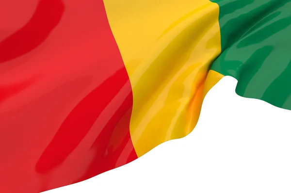 Flagi Gwinei — Zdjęcie stockowe