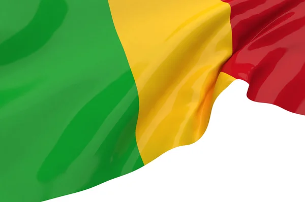 Флаги Мали — стоковое фото