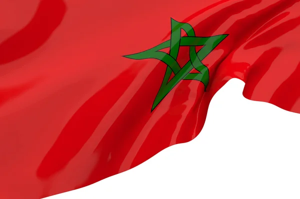 Прапори Марокко — стокове фото
