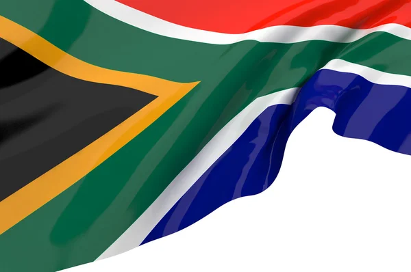 Flagi z Republiki Południowej Afryki — Zdjęcie stockowe