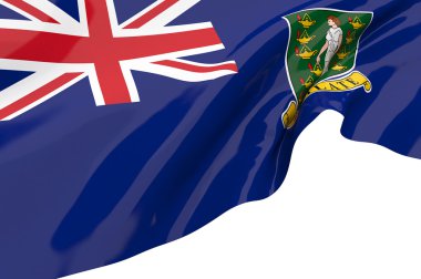 Flag of British Virgin Islands clipart