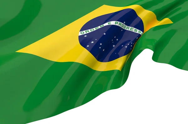 Флаги Бразилии — стоковое фото