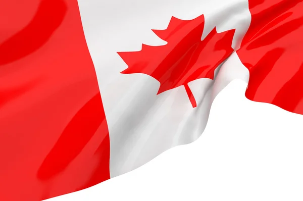 Bandeiras do Canadá — Fotografia de Stock