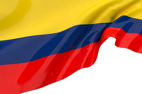 Bandeiras da Colômbia — Fotografia de Stock