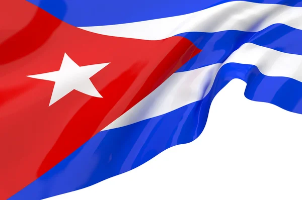 Flags of Cuba — Zdjęcie stockowe