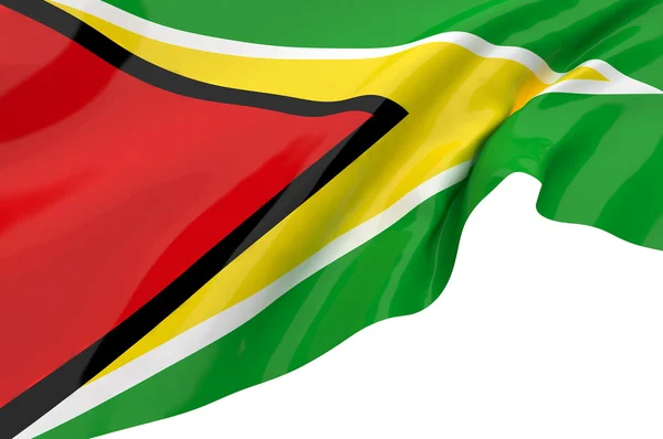 Флаги Гайаны — стоковое фото