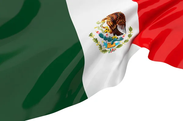 Drapeaux du Mexique — Photo