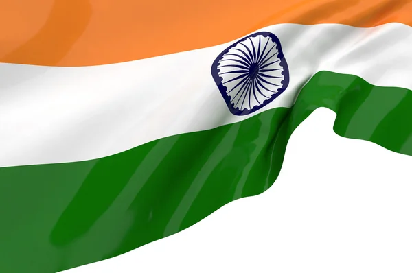 India illusztráció zászlói — Stock Fotó