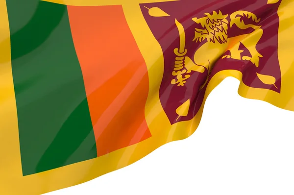 Εικονογράφηση σημαίες της Σρι Λάνκα — Φωτογραφία Αρχείου