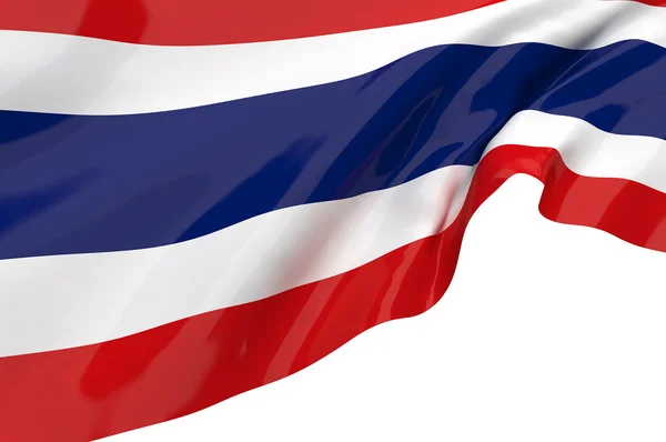 Εικονογράφηση σημαίες της Ταϊλάνδη — Φωτογραφία Αρχείου