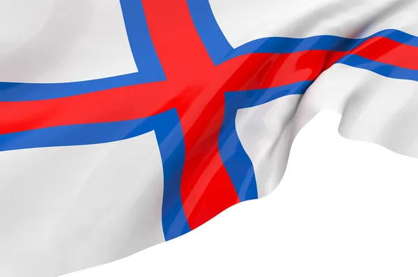 Flags of Faroe Islands — Stockfoto