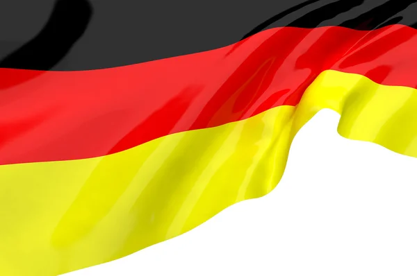 Zászlók, Németország — Stock Fotó