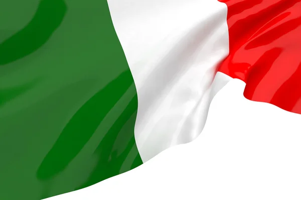 Flaggor i Italien — Stockfoto