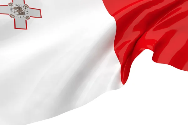 Flags of Malta — Stock fotografie