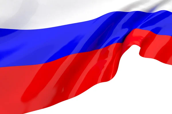Banderas de Rusia — Foto de Stock