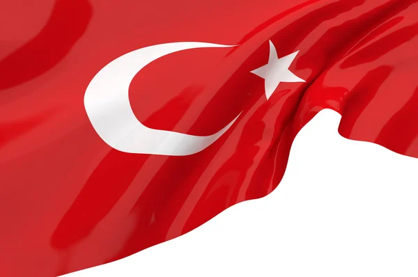Flags of America Turkey — Stockfoto
