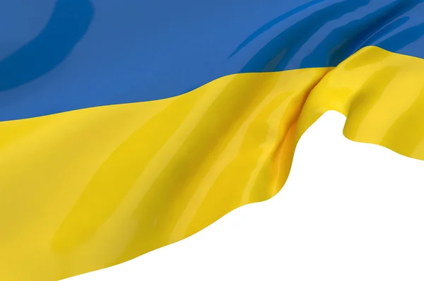Flaggen der Ukraine — Stockfoto
