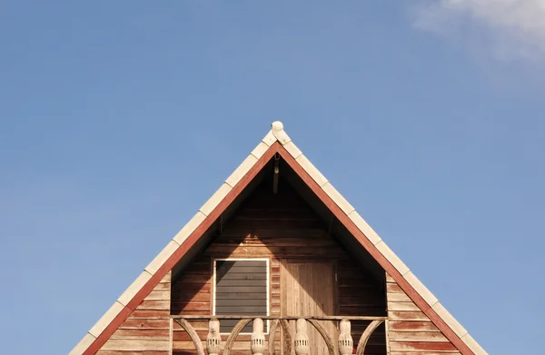 stock image Gable roof of house