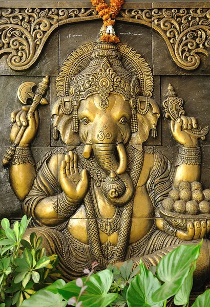 印度神象头神 — 图库照片