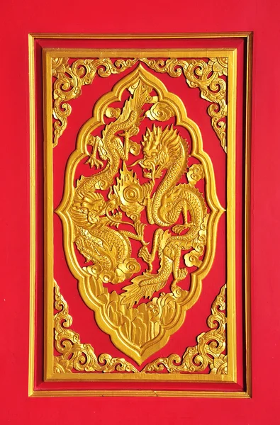 Red window Chainese style — Stock Photo, Image