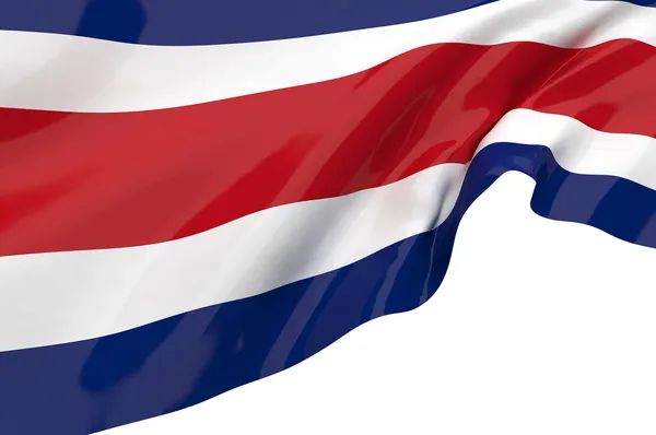 Flags of Costa Rica Zdjęcie Stockowe
