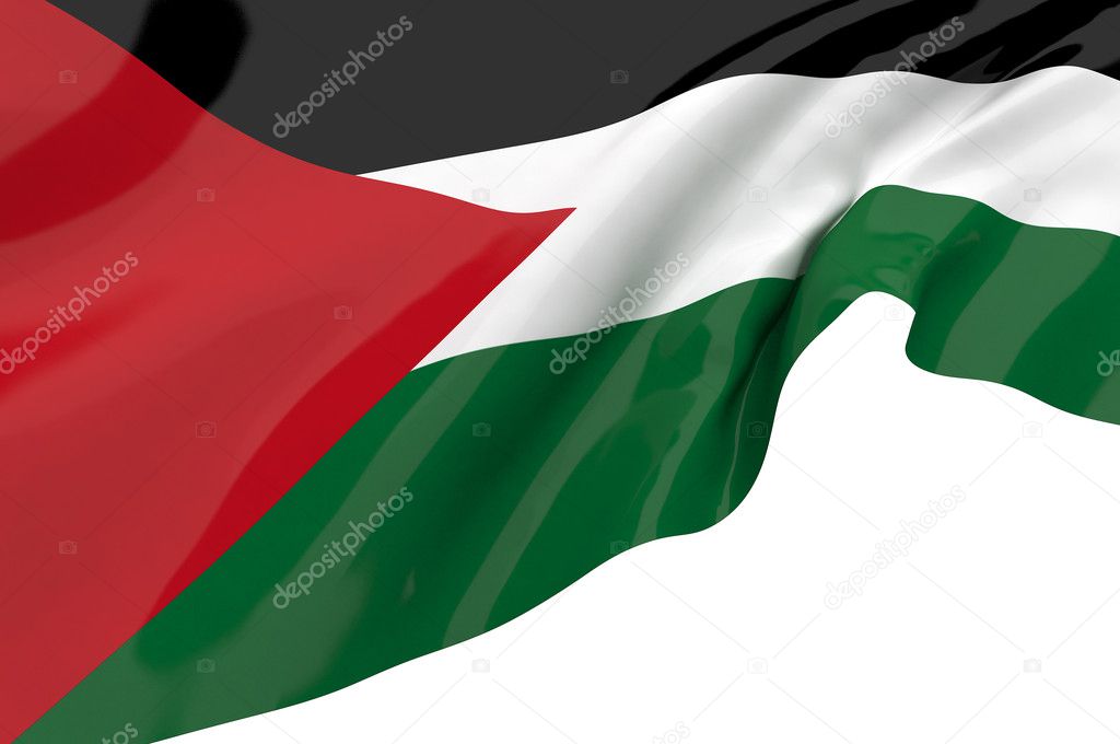 Illustration flags of Palestine