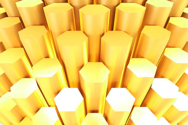 Barras de oro se abstraen para fondo — Foto de Stock