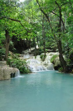 eravan şelale, kanchanabury, Tayland