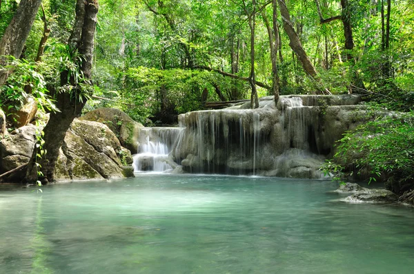 Stock image Eravan Waterfall, Kanchanabury, Thailand