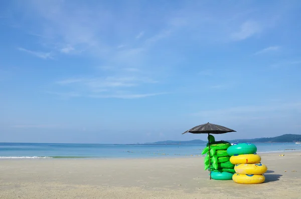 Stranden på sommaren — Stockfoto