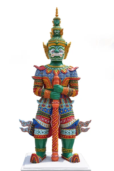 Estilo tailandês guerreiro gigante — Fotografia de Stock