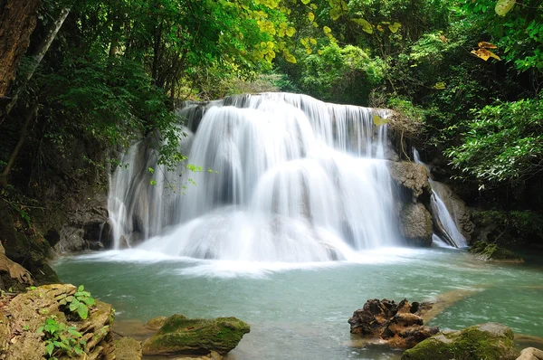 Hui Mea Khamin Waterfall, Kanchanabury, Thailand — Stock Photo, Image