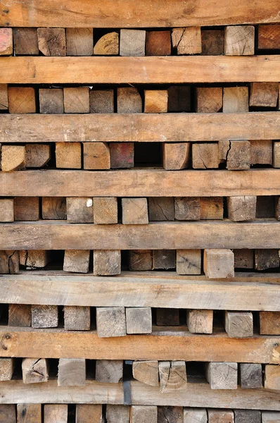 Accumulo di legna — Foto Stock