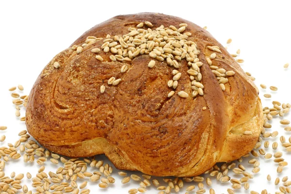 Солодкий хліб з пшеницею — стокове фото