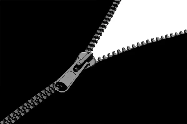 stock image Black zipper