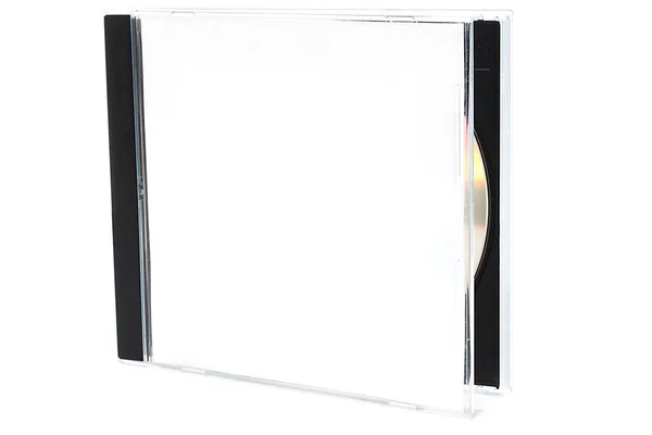 Otwórz pudełko cd z płyty — Zdjęcie stockowe