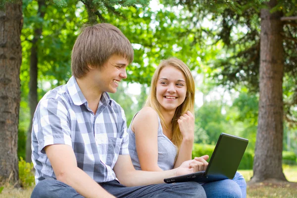 stock image Young in the park