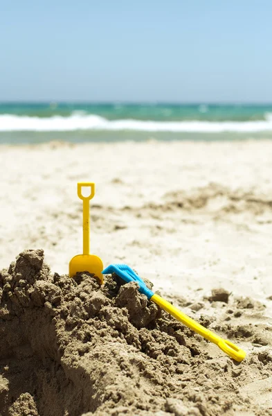 Játékok a homokba — Stock Fotó