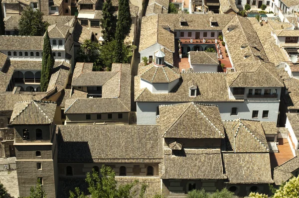 stock image Roofs of ancient buildings
